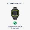 Curea kwmobile pentru Garmin Forerunner 10 /Forerunner 15, Silicon, Multicolor, 42264.61