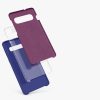 Husa kwmobile pentru Samsung Galaxy S10, Silicon, Violet, 47732.234