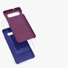 Husa kwmobile pentru Samsung Galaxy S10 Plus, Silicon, Violet, 49028.234