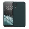 Husa kwmobile pentru Huawei P20, Silicon, Albastru, 44212.202