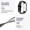 Set 2 curele kwmobile pentru Xiaomi Mi Smart Band 6/Mi Band 6/Band 5, Silicon, Negru/Gri, 59792.03