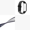 Set 2 curele kwmobile pentru Xiaomi Mi Smart Band 6/Mi Band 6/Band 5, Silicon, Negru/Gri, 59792.03