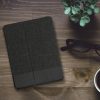 Book Cover kwmobile pentru Apple iPad Pro 11" (2021)/iPad Pro 11" (2022), Textil, Negru, 60408.73