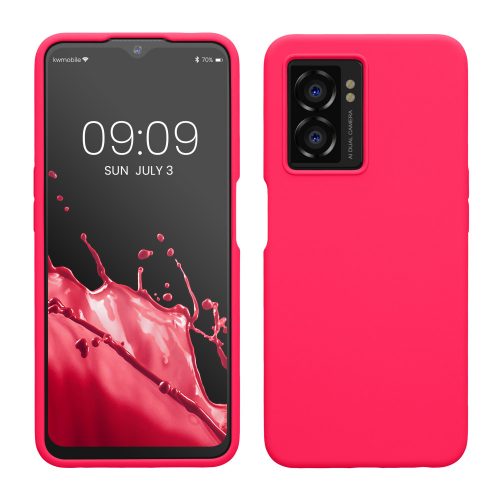 Husa kwmobile pentru OnePlus Nord N300, Silicon, Roz, 60424.77