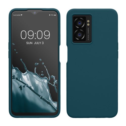 Husa kwmobile pentru OnePlus Nord N300, Silicon, Albastru, 60424.57