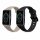 Curea kwmobile pentru Huawei Band 6, Silicon, Negru/Gri, 59296.08