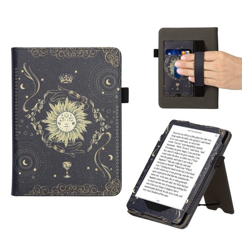 Husa kwmobile pentru Amazon Kindle Paperwhite 11, Piele ecologica, Multicolor, 57210.09