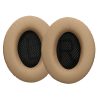 Set 2 Earpads kwmobile pentru Bose Quietcomfort 35 /QC35 , Piele ecologica, Maro, 44519.11