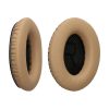 Set 2 Earpads kwmobile pentru Bose Quietcomfort 35 /QC35 , Piele ecologica, Maro, 44519.11