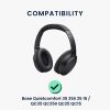 Set 2 Earpads kwmobile pentru Bose Quietcomfort 35 /QC35 , Piele ecologica, Maro, 44519.11