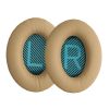 Set 2 Earpads kwmobile pentru Bose Soundlink Around-Ear Wireless II, Piele ecologica, Maro, 45044.11