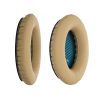 Set 2 Earpads kwmobile pentru Bose Soundlink Around-Ear Wireless II, Piele ecologica, Maro, 45044.11