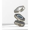 Set 2 Huse de protectie Ringke pentru Apple Watch Ultra 1/2 (49 mm) Transparent/Gri Titan