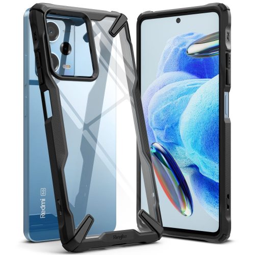 Husa Ringke Fusion X1 pentru Xiaomi Redmi Note 12 Pro 5G/Poco X5 Pro 5G Negru