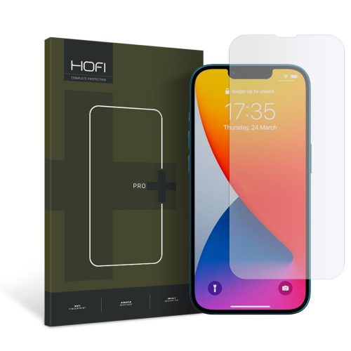 Folie de protectie Hofi Glass Pro+ pentru Apple iPhone 13 Pro Max/14 Plus/15 Plus Transparent